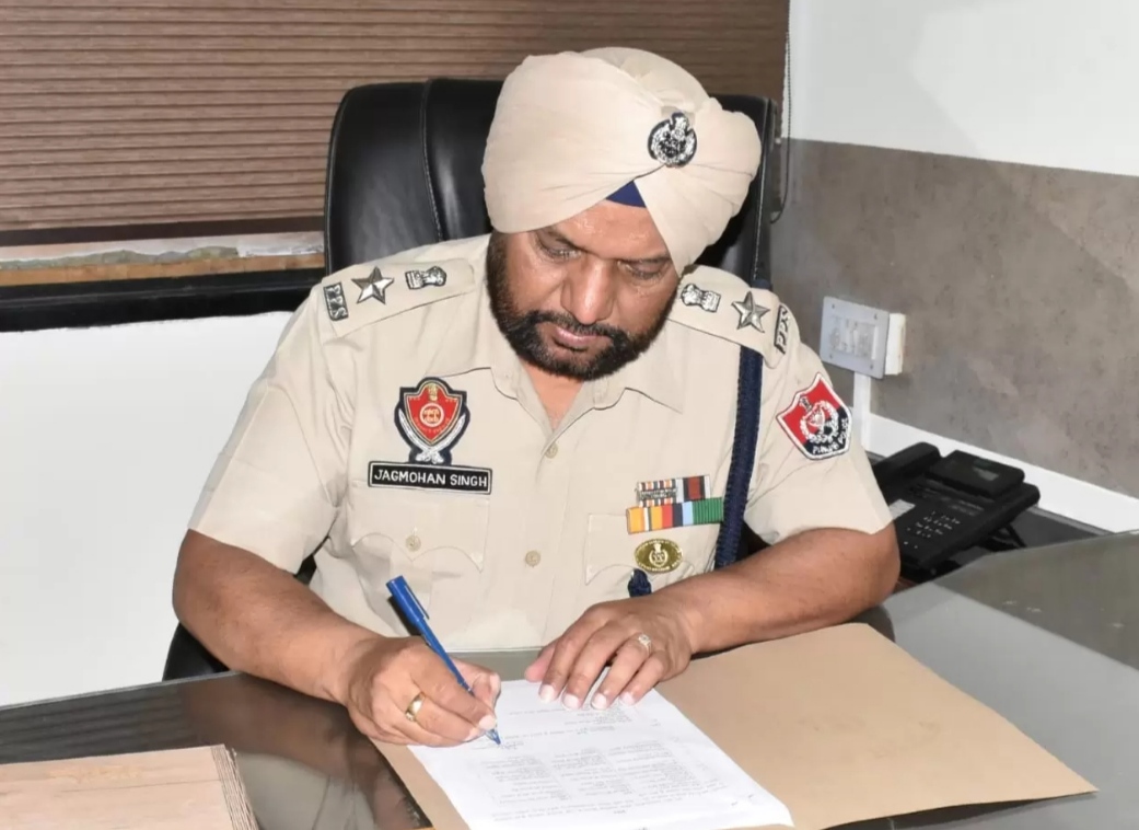 Jagmohan Singh took over the post of Deputy Commissioner of Police Jalandhar, said priority will be to keep the city crime free and break the supply line of drugs