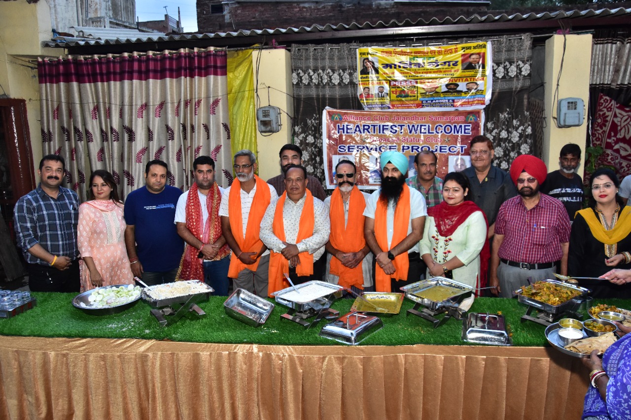 Punjab Reflection Newspaper organized the third monthly anchor in association with Alliance Club Jalandhar Samarpan