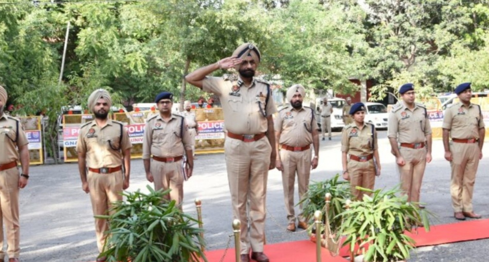 Gursharan Singh Sandhu IPS takes charge as Commissioner of Police Jalandhar