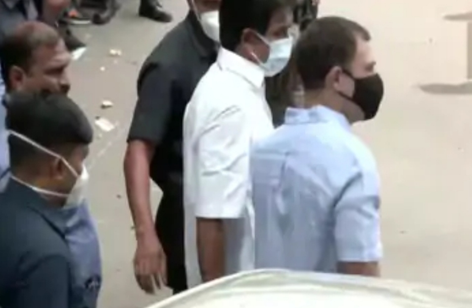 ED questioned Congress MP Rahul Gandhi