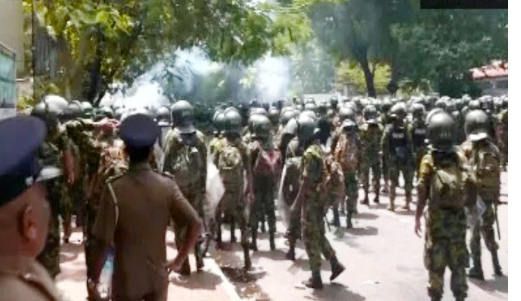 Emergency in Sri Lanka, protesters occupied PM House and National TV