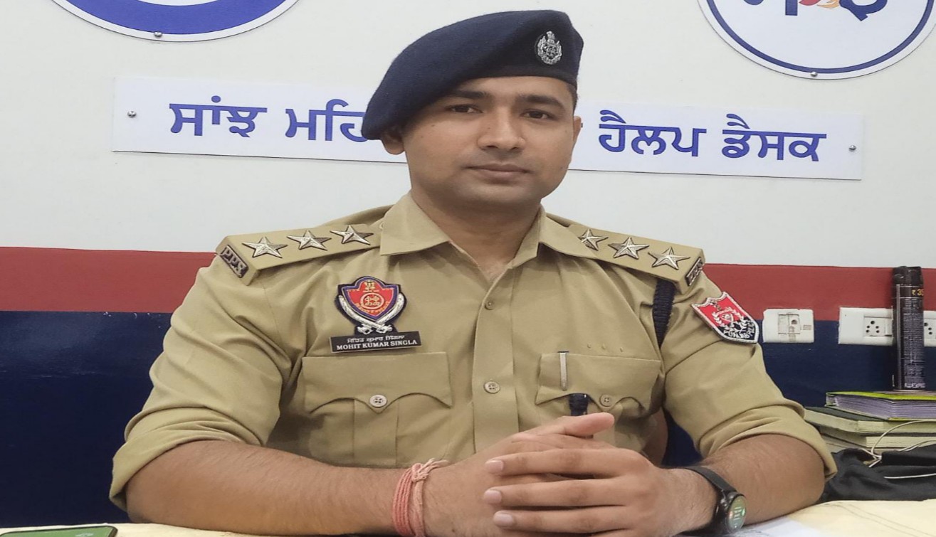 Keeping Jalandhar North area crime free and shutting down the supply line of drugs will be a priority: ACP North Singla
