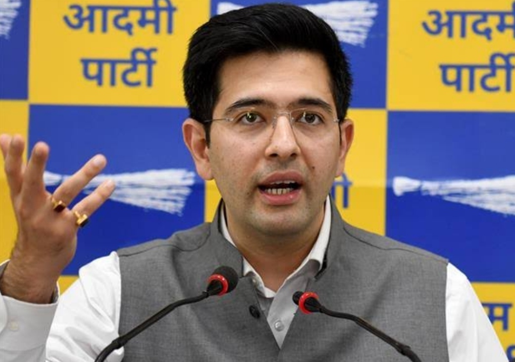 Aam Aadmi Party gave big responsibility to Raghav Chadha in Rajya Sabha