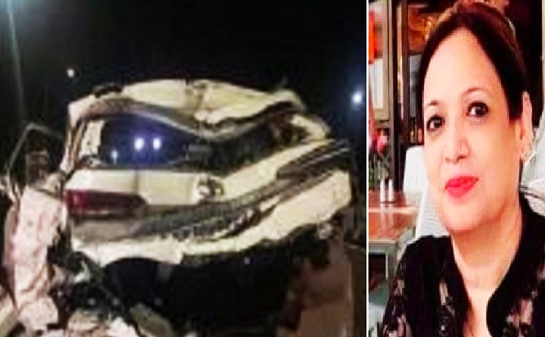 Wife of former councilor of Jalandhar dies in road accident, accident happened while returning from mother Vaishno Devi
