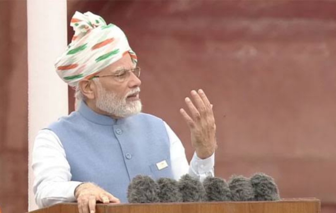 Independence Day 2022: Prime Minister Narendra Modi addressed the nation from the ramparts of the Red Fort in the capital Delhi