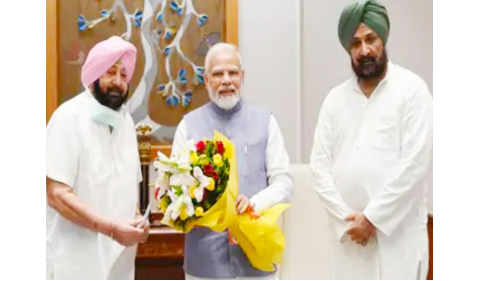 Captain Amarinder Singh meets Prime Minister Narendra Modi