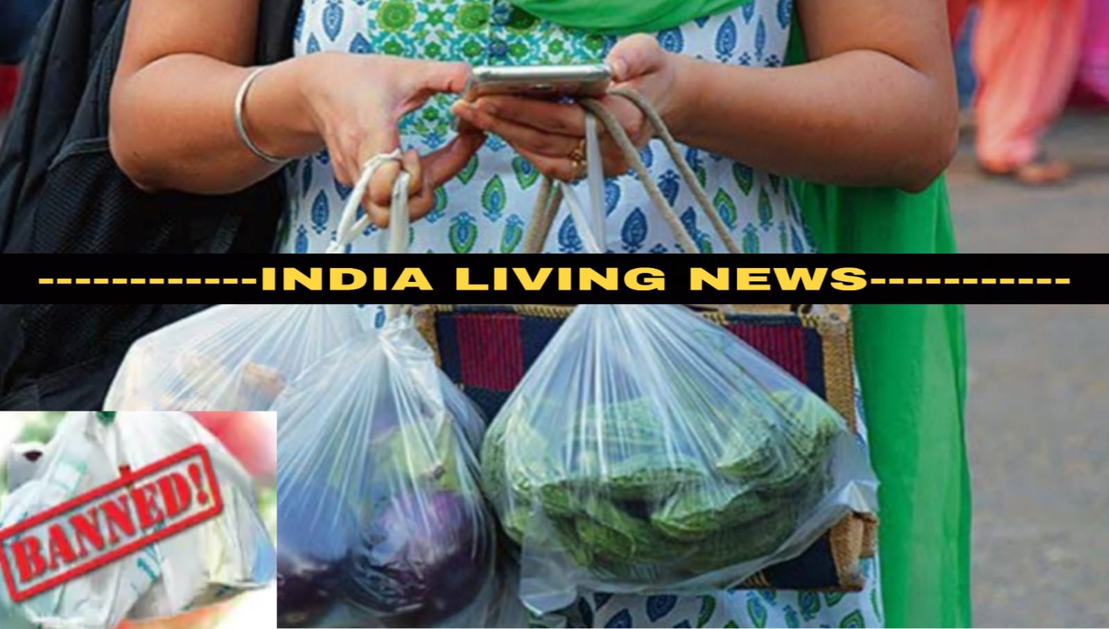 Be careful if you go out to get goods from home, take the bag with you, now if polythene is seen in hand, then fine may have to be paid, challan campaign started from today