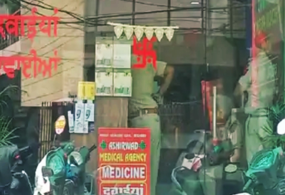 Health department and NCB team raided Dilkusha market in Jalandhar