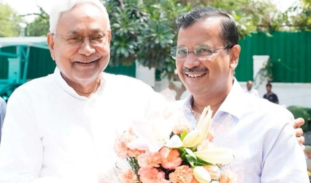 Nitish Kumar met Arvind Kejriwal, said - our goal is to unite the opposition