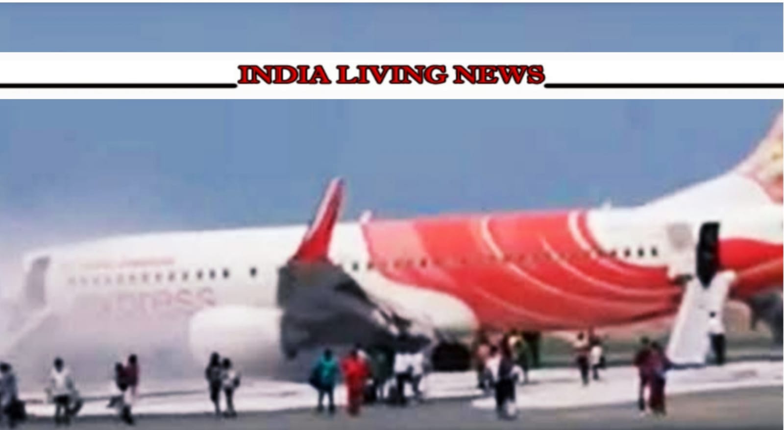 Smoke rises from Air India plane even before it leaves, there is a stir