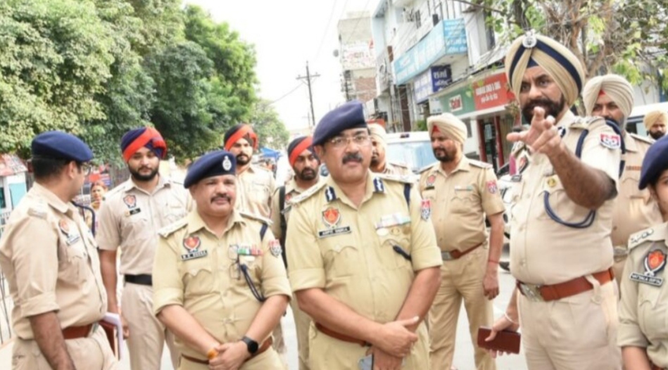 ADGP Arpit Shukla and CP Gursharan Singh Sandhu reviewed the preparations for Sodhal Mela.