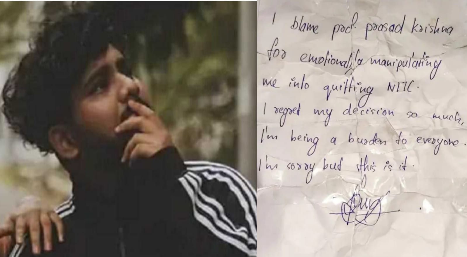 Student commits suicide in LPU University, big disclosure came after suicide note surfaced