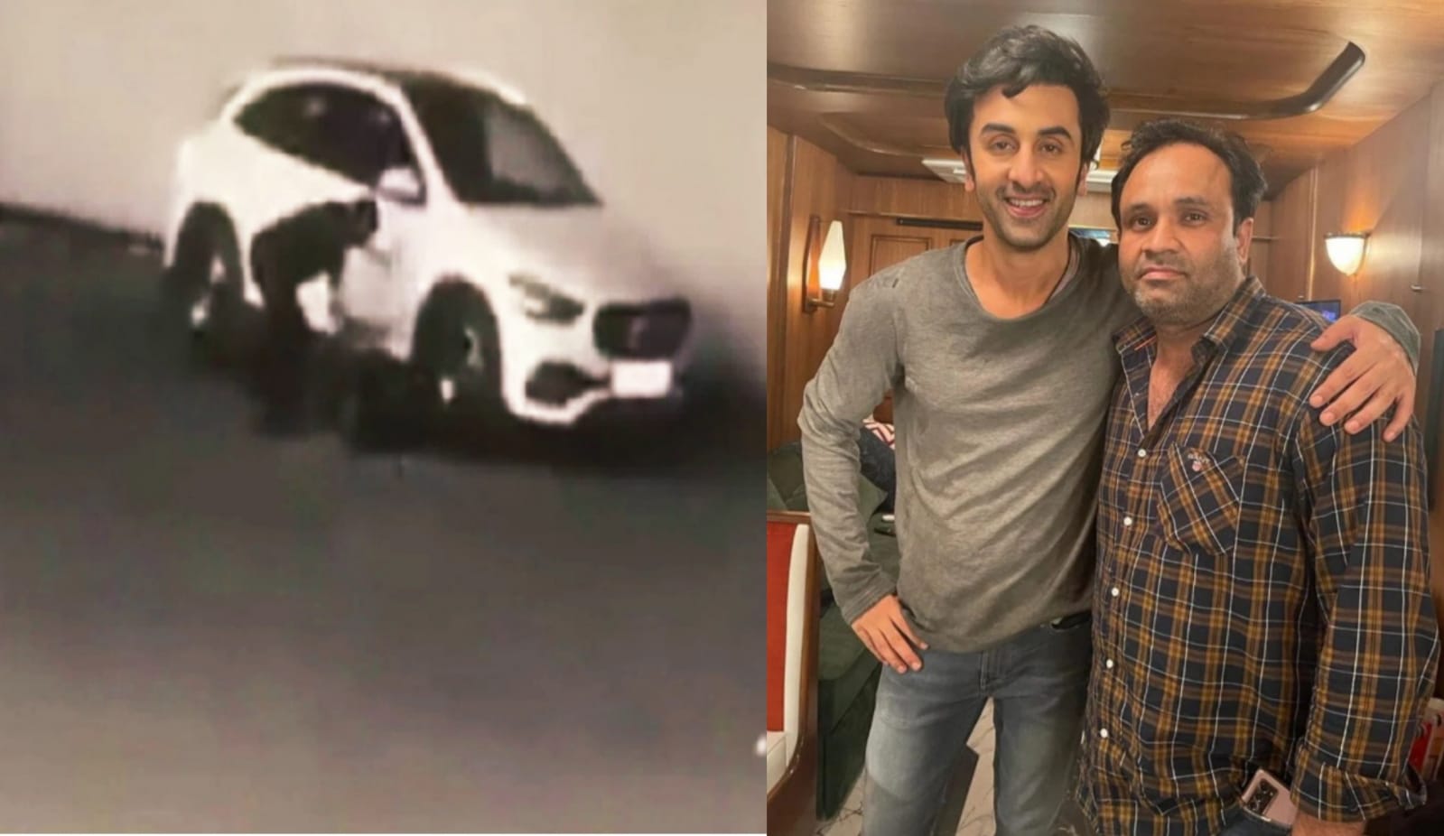 Big news: Film producer Kamal Kishore Mishra crushes wife with car, incident caught on CCTV