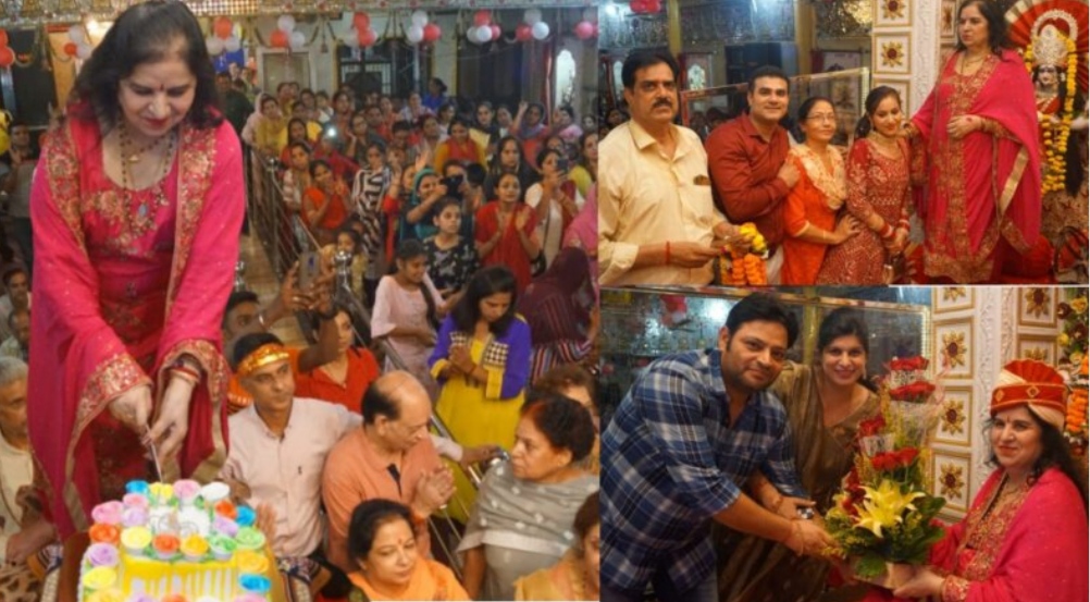 Mother Goddess Rajrani ji's birthday celebration and idol establishment day celebrated with great reverence