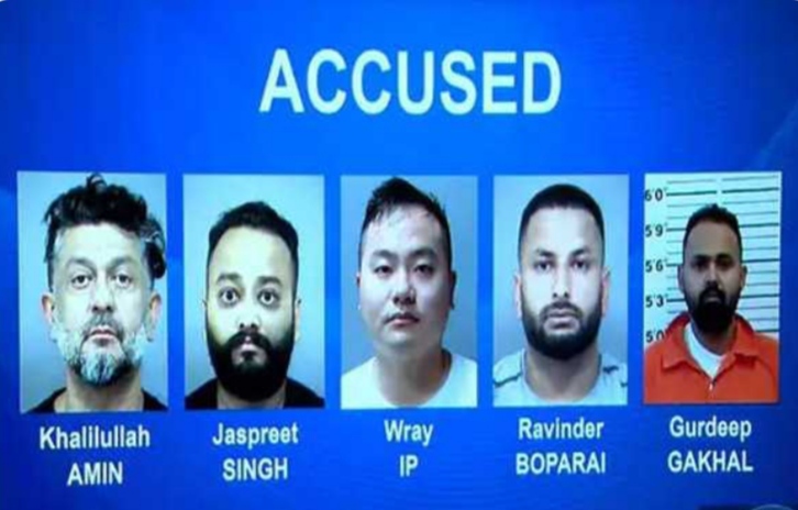 Drug smugglers caught by Canadian police, including three Punjabi