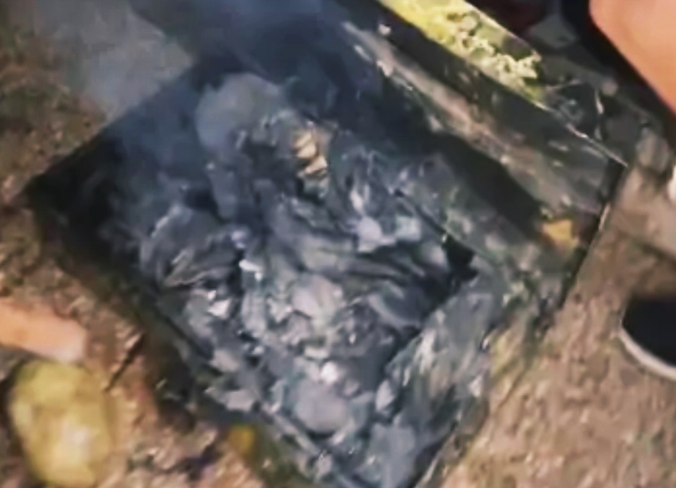 A fire broke out in a house on Diwali night in Jalandhar, burning belongings to ashes