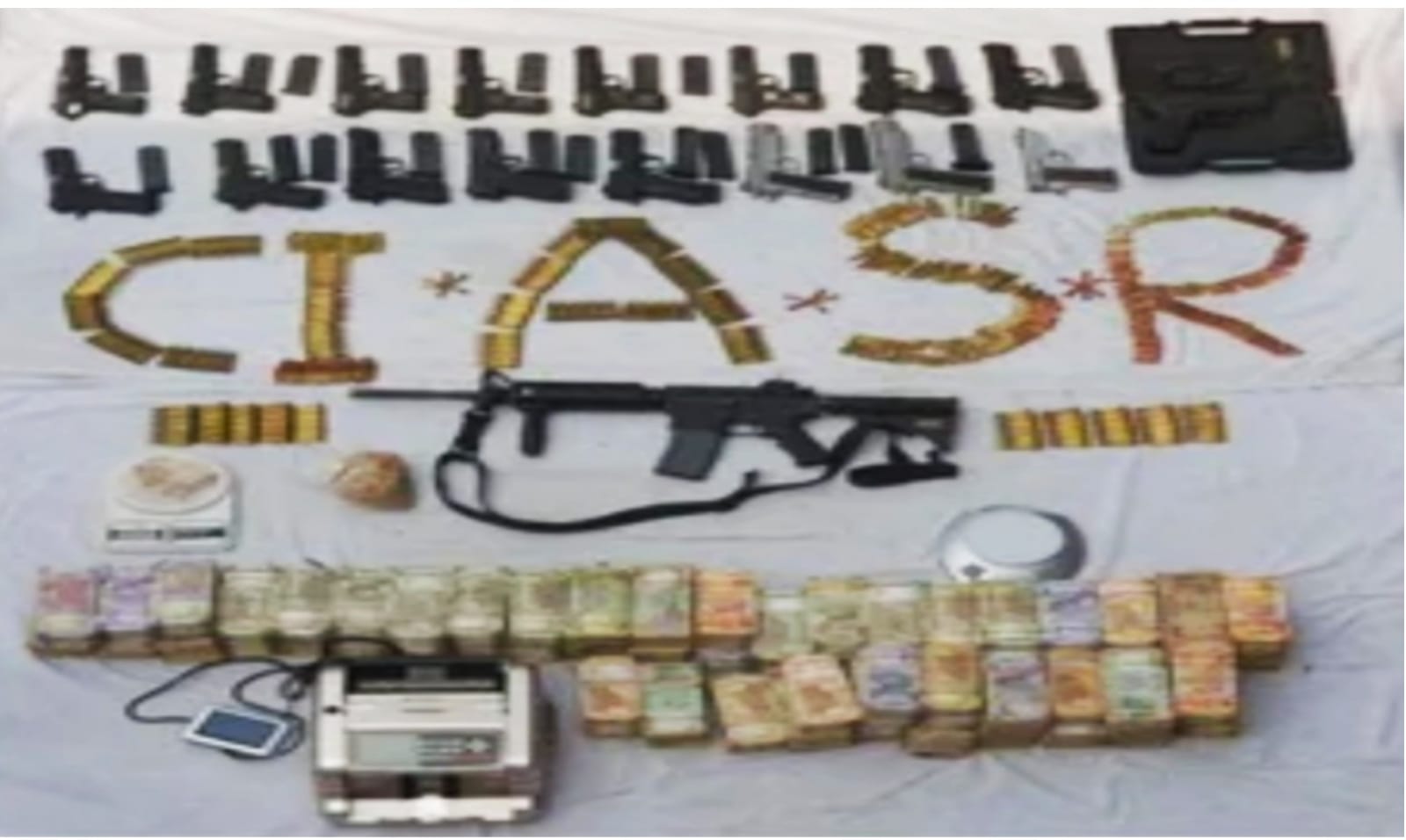 Arms smuggling busted from across the border in Amritsar, arms and cash recovered in large quantities, three arrested