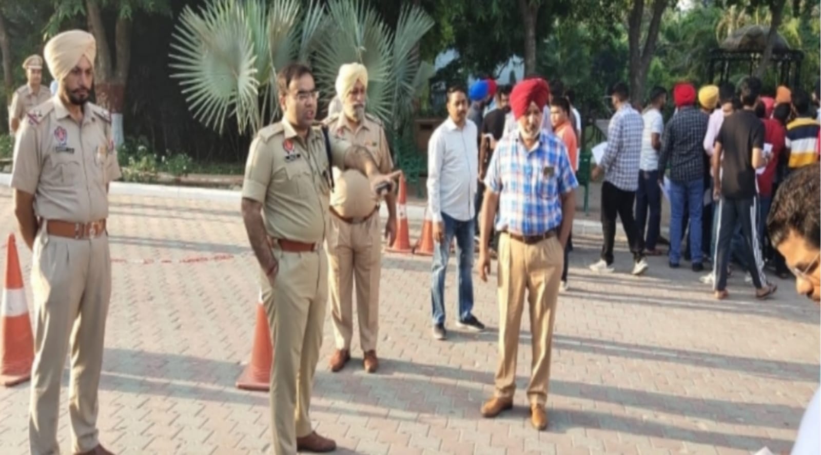 The written test for the recruitment of mukh sipahi Investigation Cadre in Punjab Police has been completed