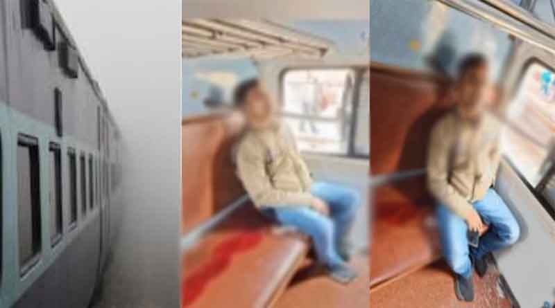 Death entered inside the moving train by breaking the window, the traveling passenger died on the spot