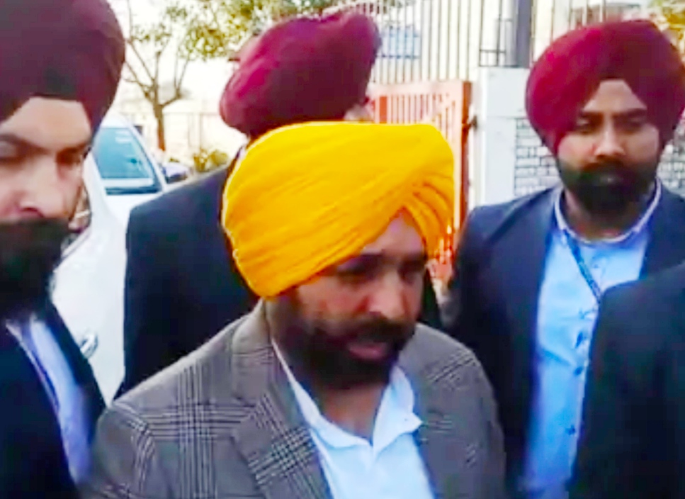 CM Bhagwant Mann did a surprise inspection of Kapurthala's Modern Jail