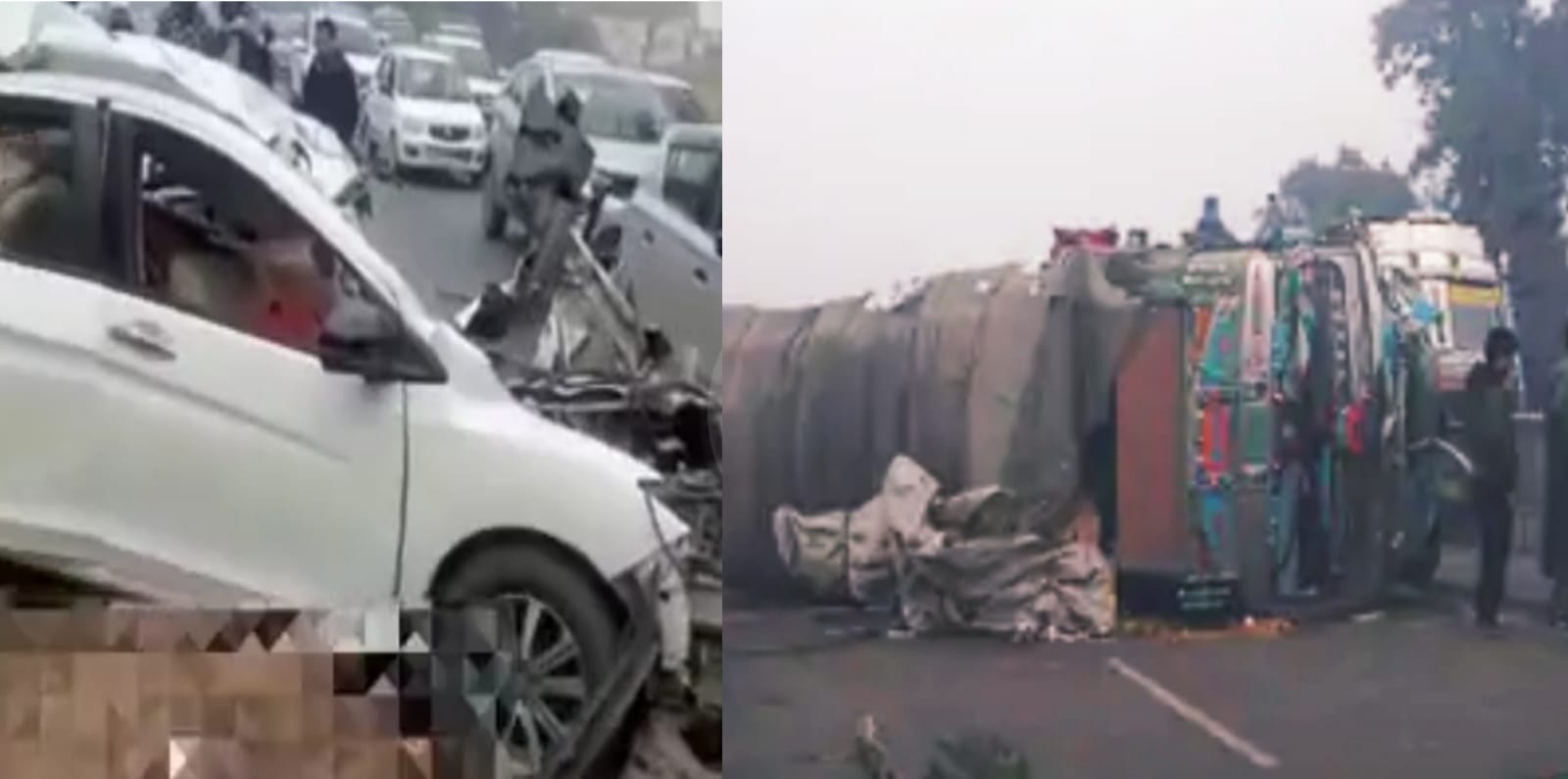 2 youths died in a road accident on the first day of the new year in Jalandhar