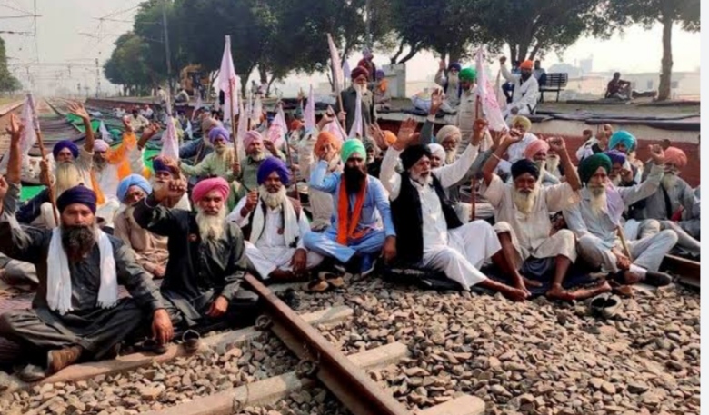 On this date farmers will stop trains for three hours all over Punjab