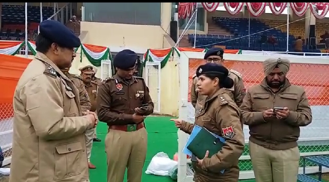 ADGP Arpil Shukla reached Jalandhar to take stock of the security arrangements for the program on January 26.
