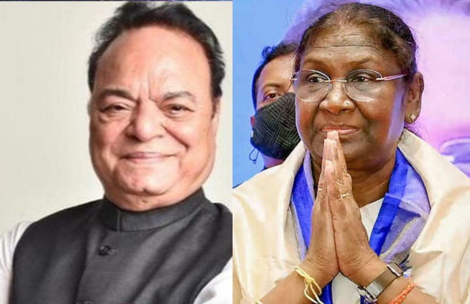President of the country Draupadi Murmu paid tribute by sending a letter to the family of late Santokh Chowdhary