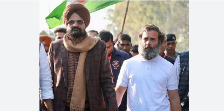 Sidhu Musewala's father also reached during Bharat Jodo Yatra in Jalandhar