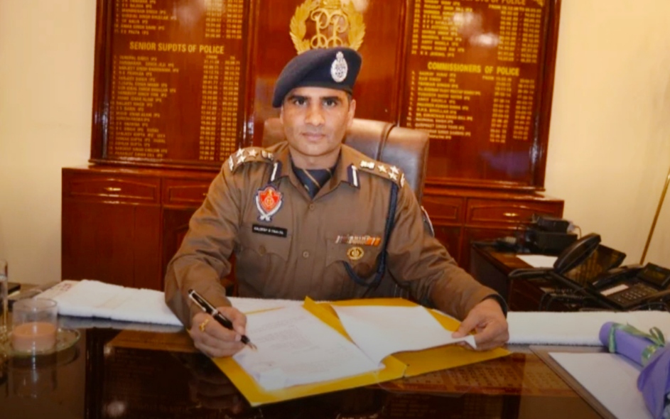 IPS Kuldeep Chahal took charge of Jalandhar Police Commissioner