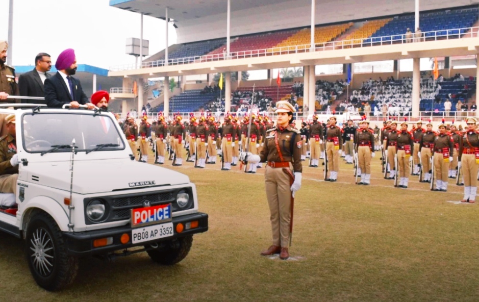Full dress rehearsal of state level program organized on the occasion of 74th Republic Day