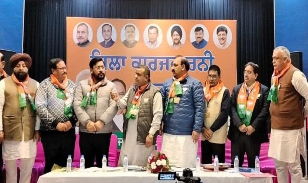 BJP chief Ashwini Sharma reached Jalandhar to attend the executive meeting