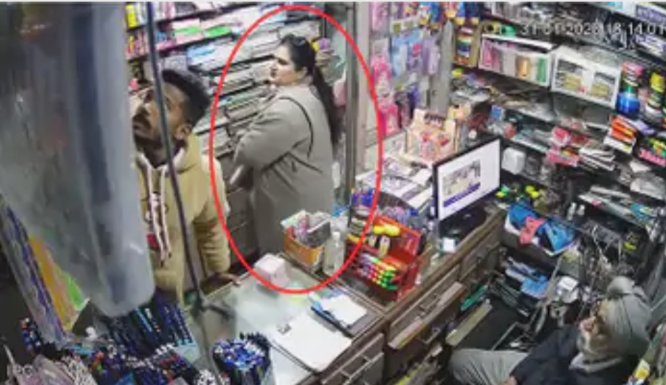 Private school principal caught stealing goods from shop in Model Town, Jalandhar