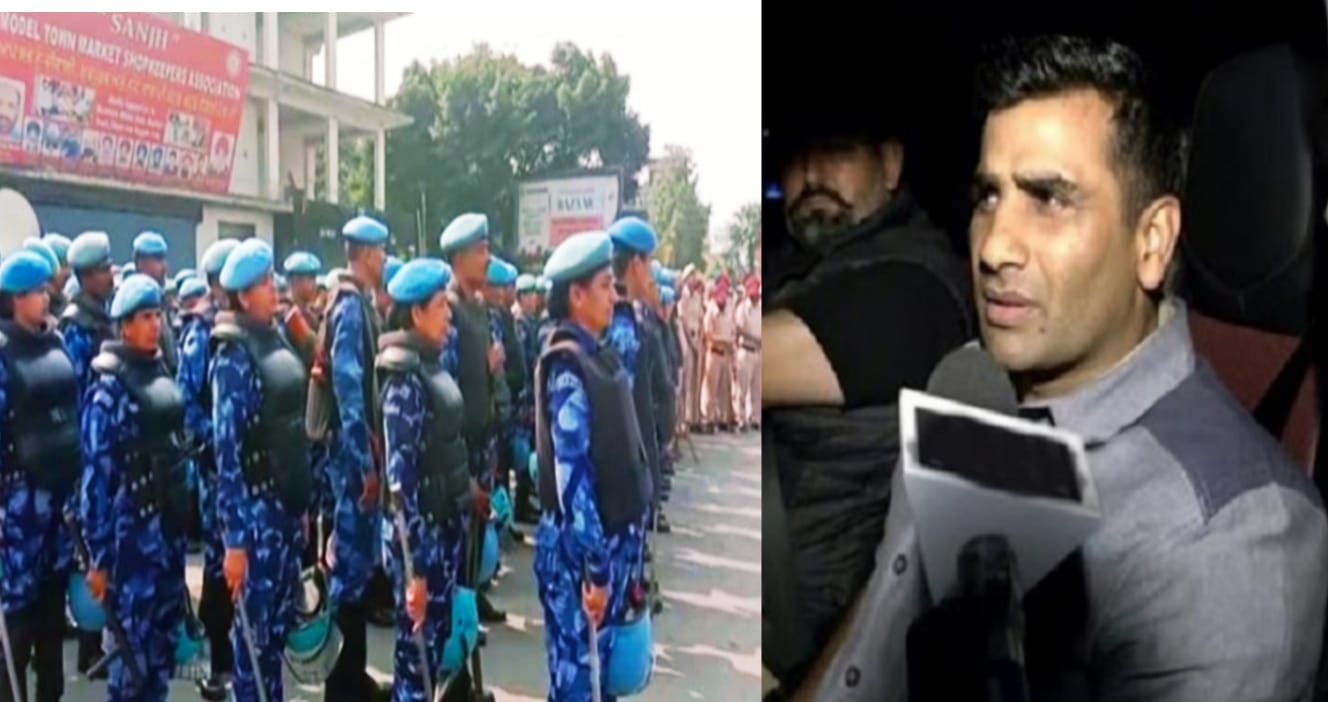 Jalandhar: Police increased security, para military force also present, Section-144 implemented: CP Kuldeep Chahal