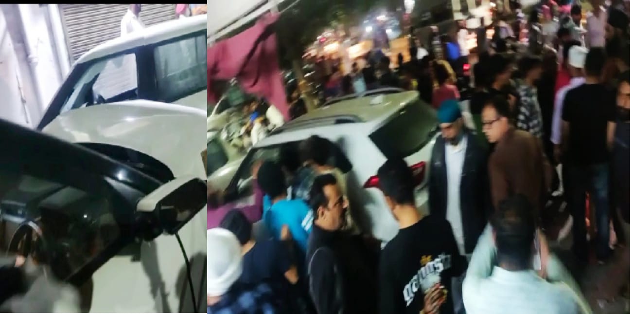 Big news: Terrible accident on Sodhal Road in Jalandhar, uncontrollable Creta vehicle trampled woman