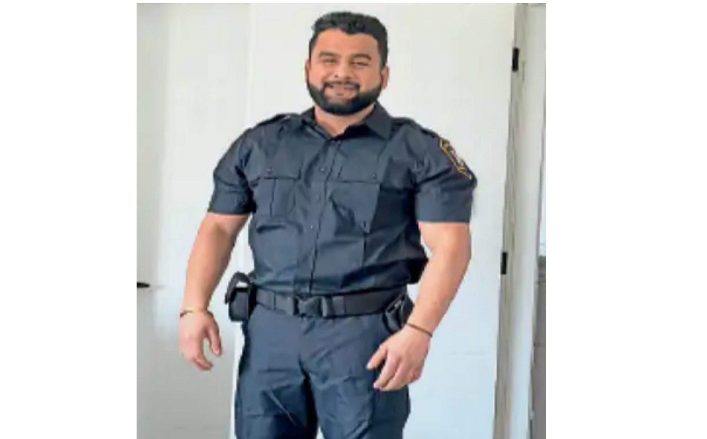Jalandhar's national swimmer Sumit became a police officer in Canada