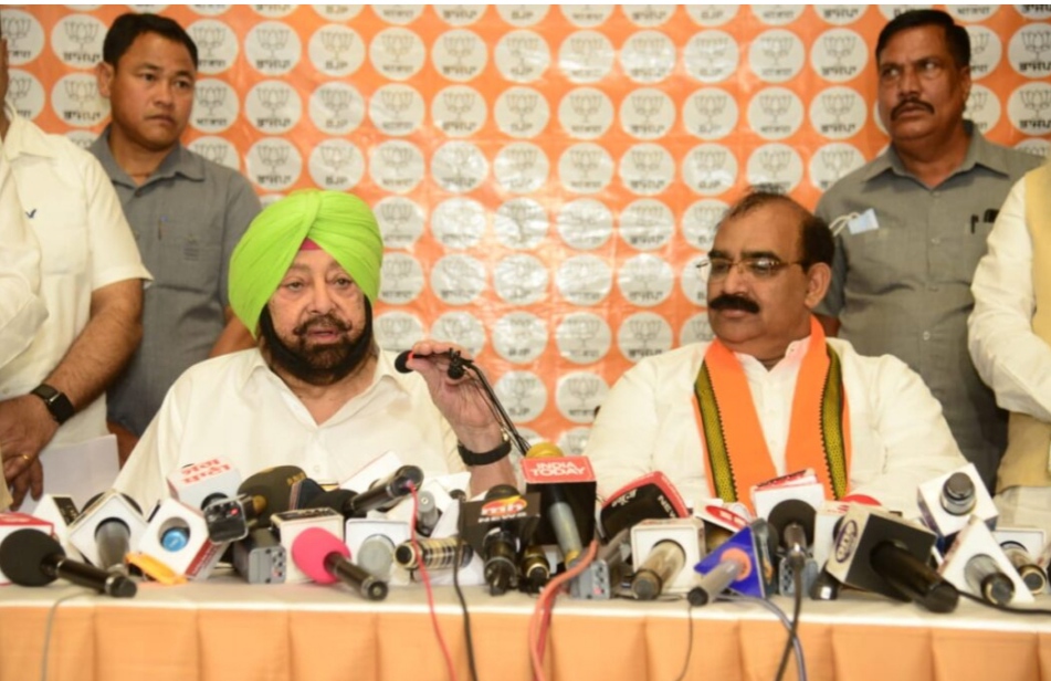 Captain Amarinder expressed confidence of BJP's victory in Jalandhar bypoll