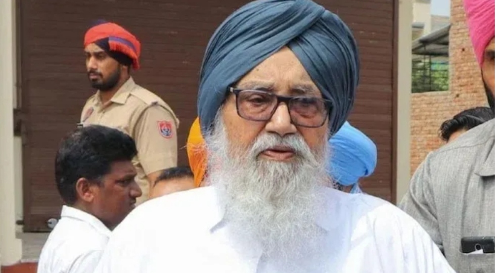 Big news: Former Punjab Chief Minister Parkash Singh Badal passed away