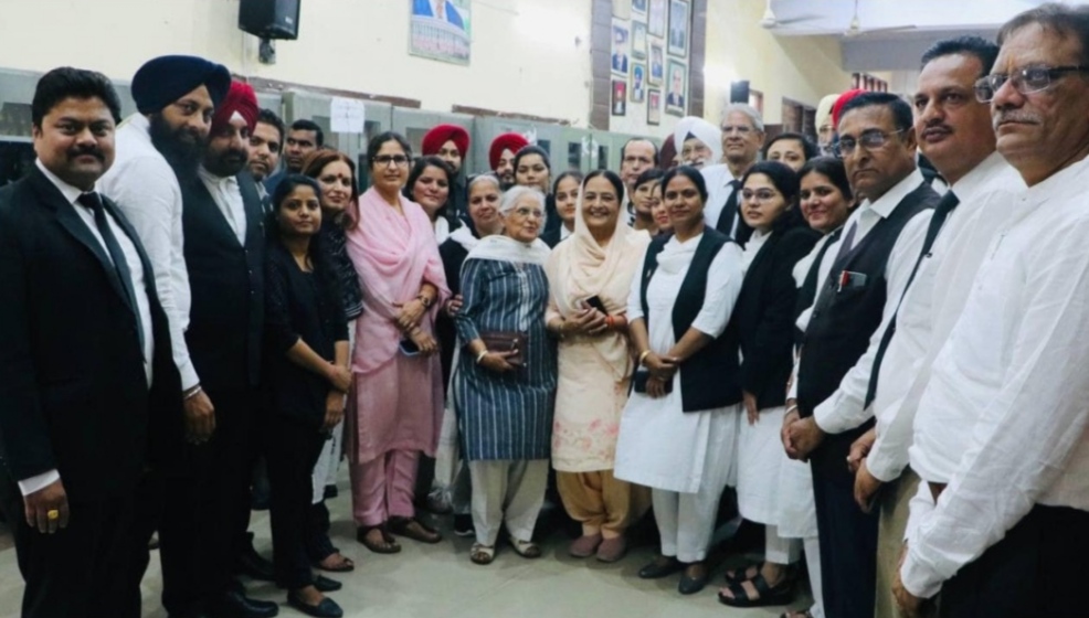 Karamjit Chaudhary got the support of Jalandhar's lawyer community