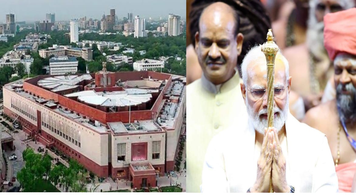 Prime Minister Narendra Modi inaugurated the new Parliament House