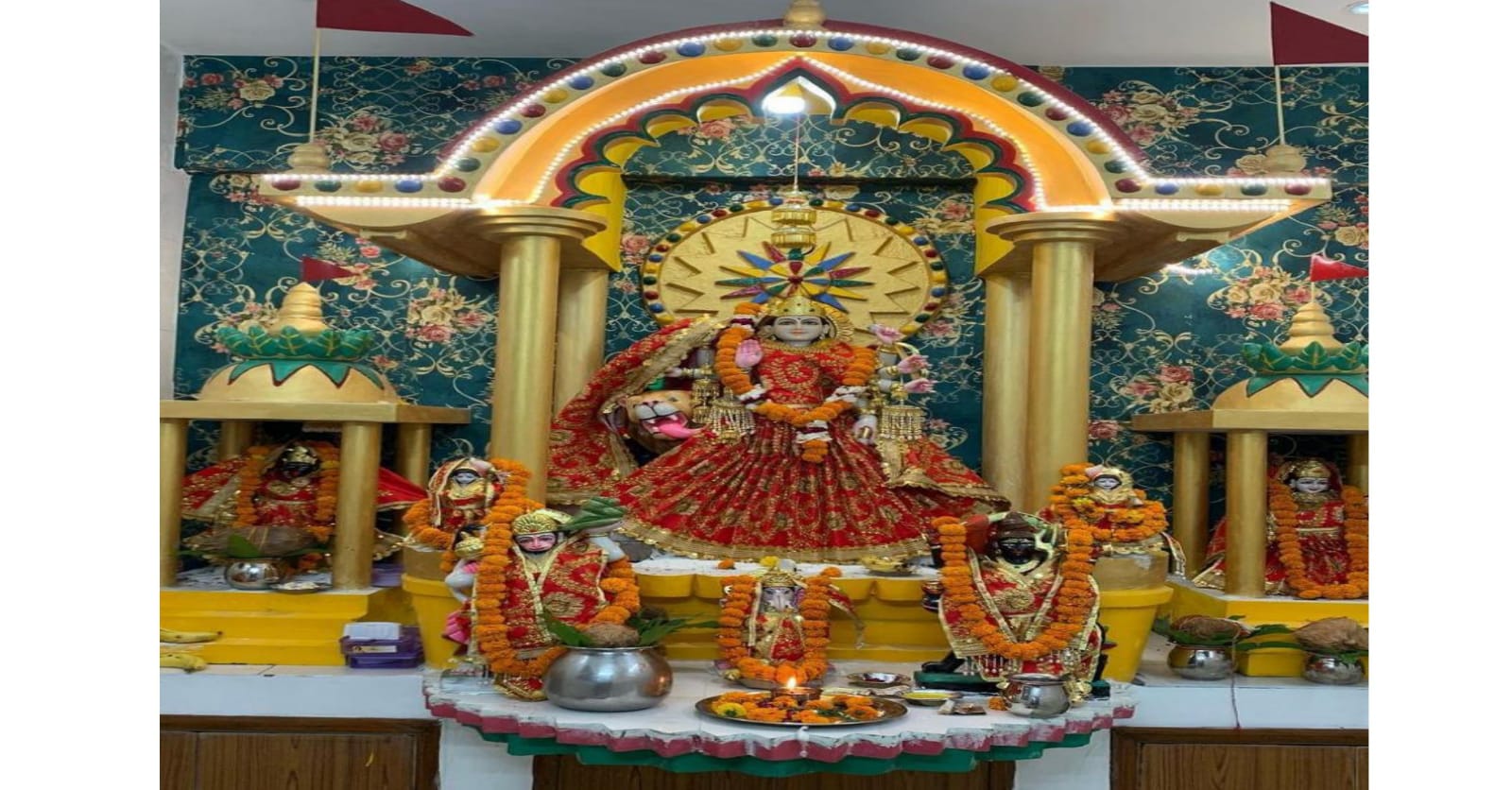 Rajeshwari Dham Devi Raj Rani inaugurated Rajeshwari Ashram at Peepalwali Rani Gali 1 Bhupatwala Haridwar