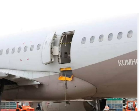 At the height of 700 feet, the passenger opened the door of the plane, the accused was trying to jump