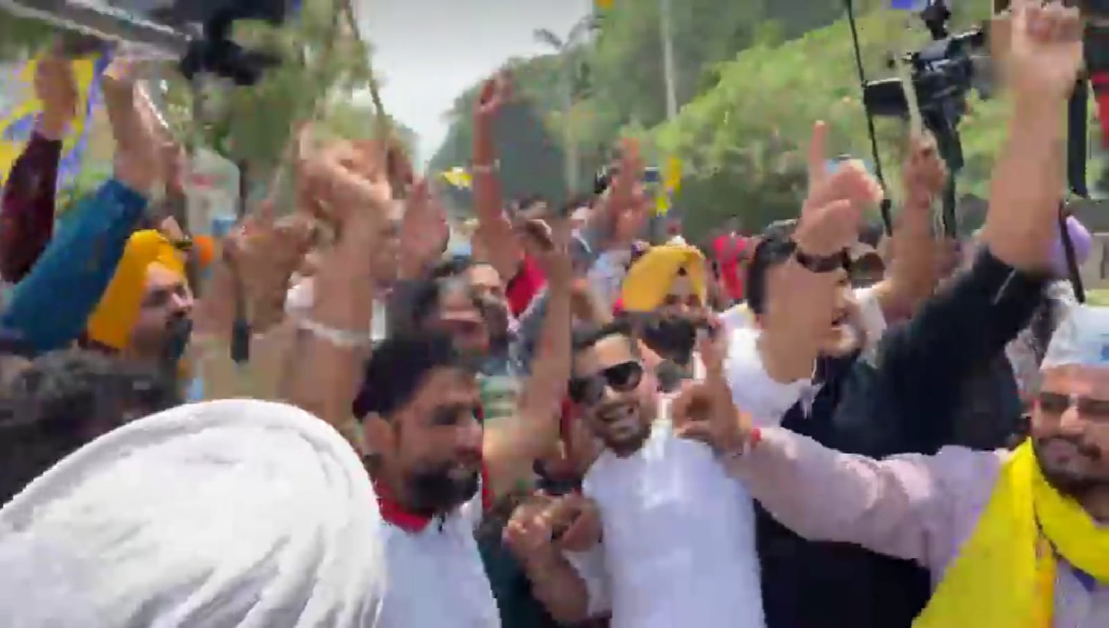 AAP party wins in Jalandhar Lok Sabha bypoll, defeating Congress by 58,691 votes