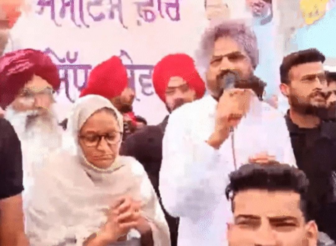 Sidhu Musewala's 'entry' in Jalandhar by-election, father Balkaur Singh started the journey of justice