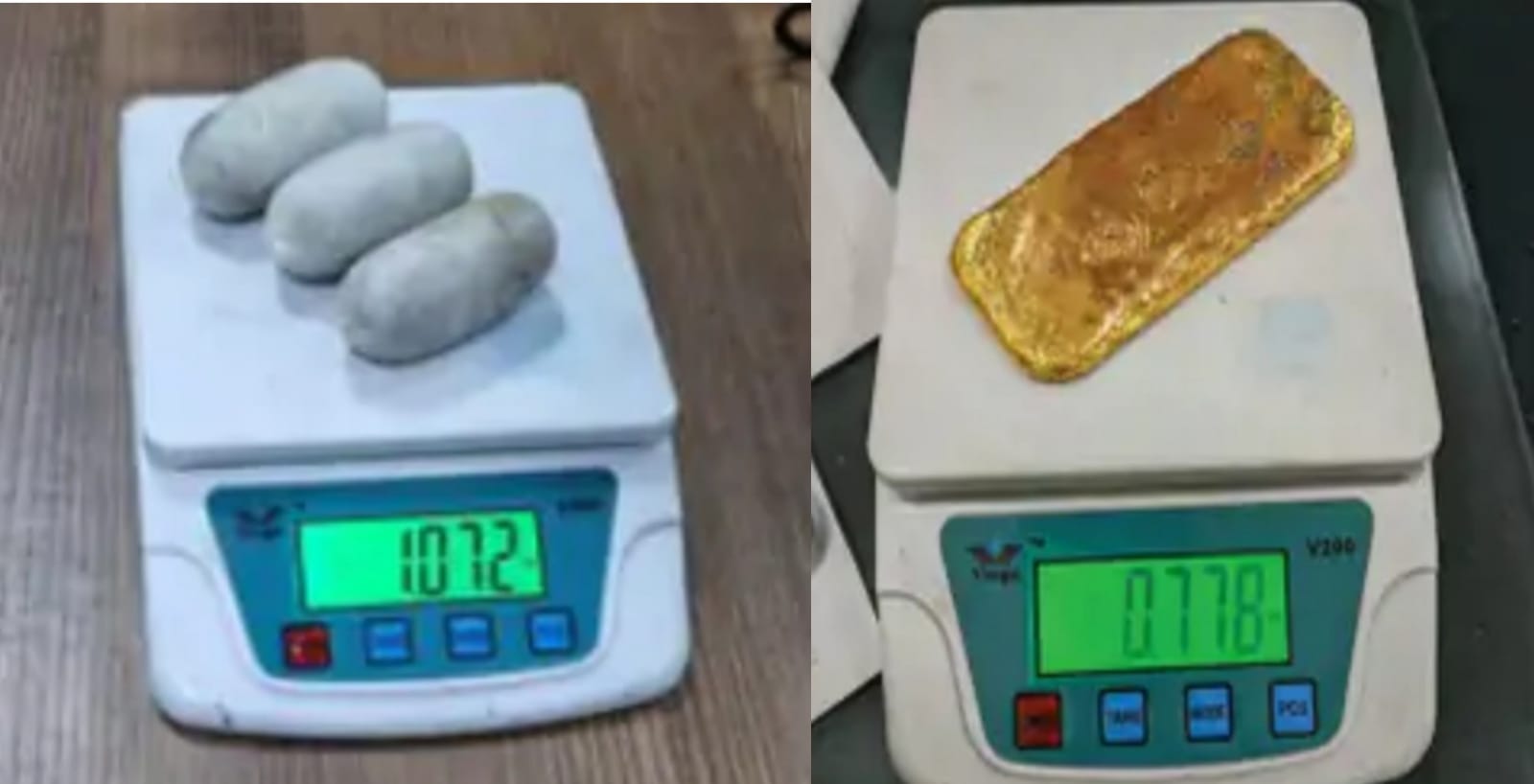 Customs department caught gold worth 47.5 lakhs in Amritsar, smuggler made paste and put 3 capsules in private part