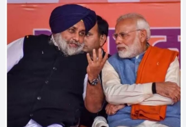 Preparations for Akali-BJP alliance again in Punjab, Sukhbir or Harsimrat can become ministers at the Center