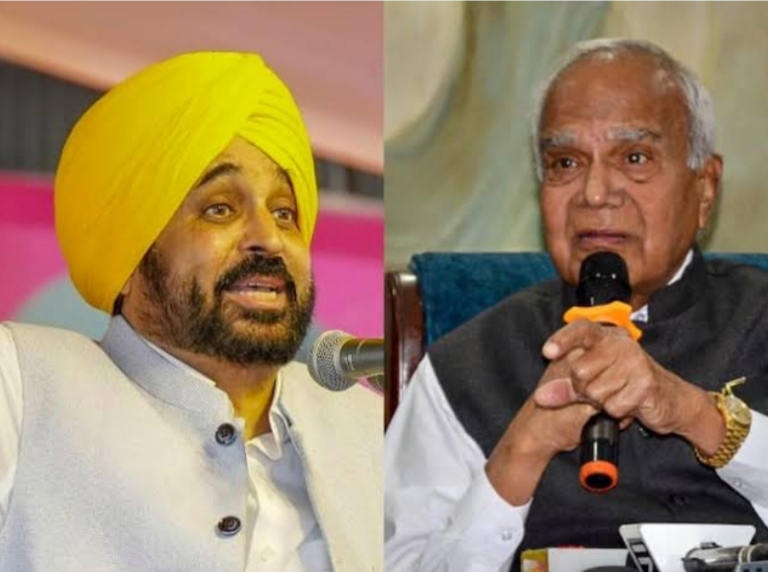 Punjab CM Bhagwant Mann's reply to the governor