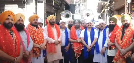 Nagar Kirtan arranged by Gurdwara Charan Kanwal Sahib Patshahi Sixth Basti Sheikh
