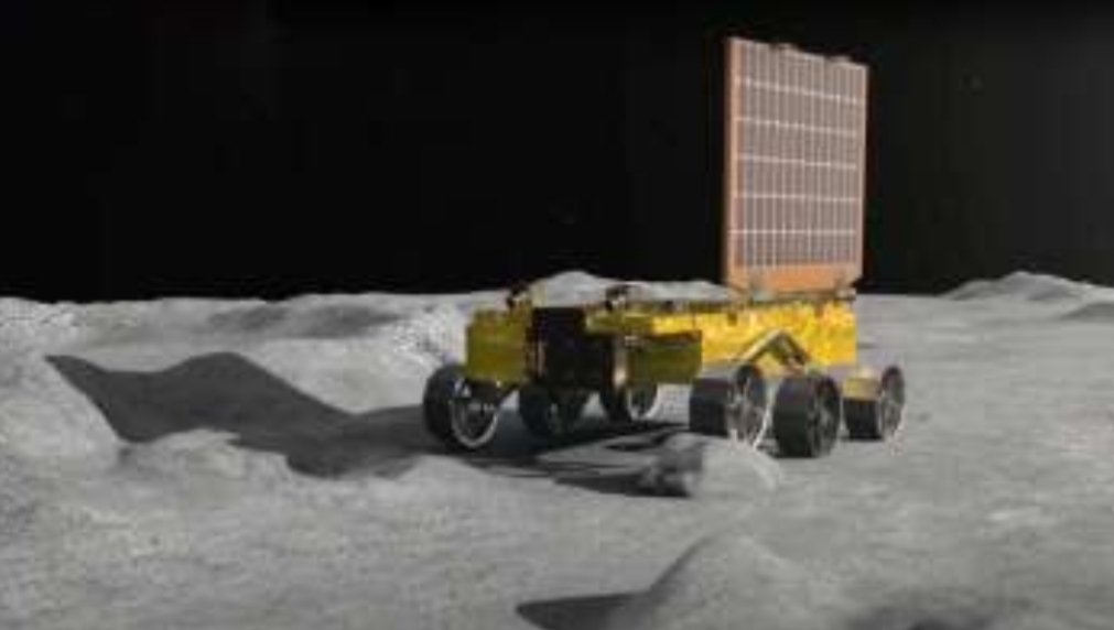 Rover Pragyan came out of the lander after landing of Chandrayaan-3