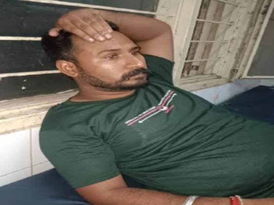 A young man walking a dog was bitten by a snake, this is how his life was saved